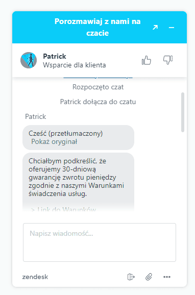 Czat z pracownikiem hide.me VPN